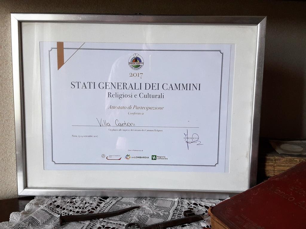 Villa Cantoni Gropello Cairoli Eksteriør billede